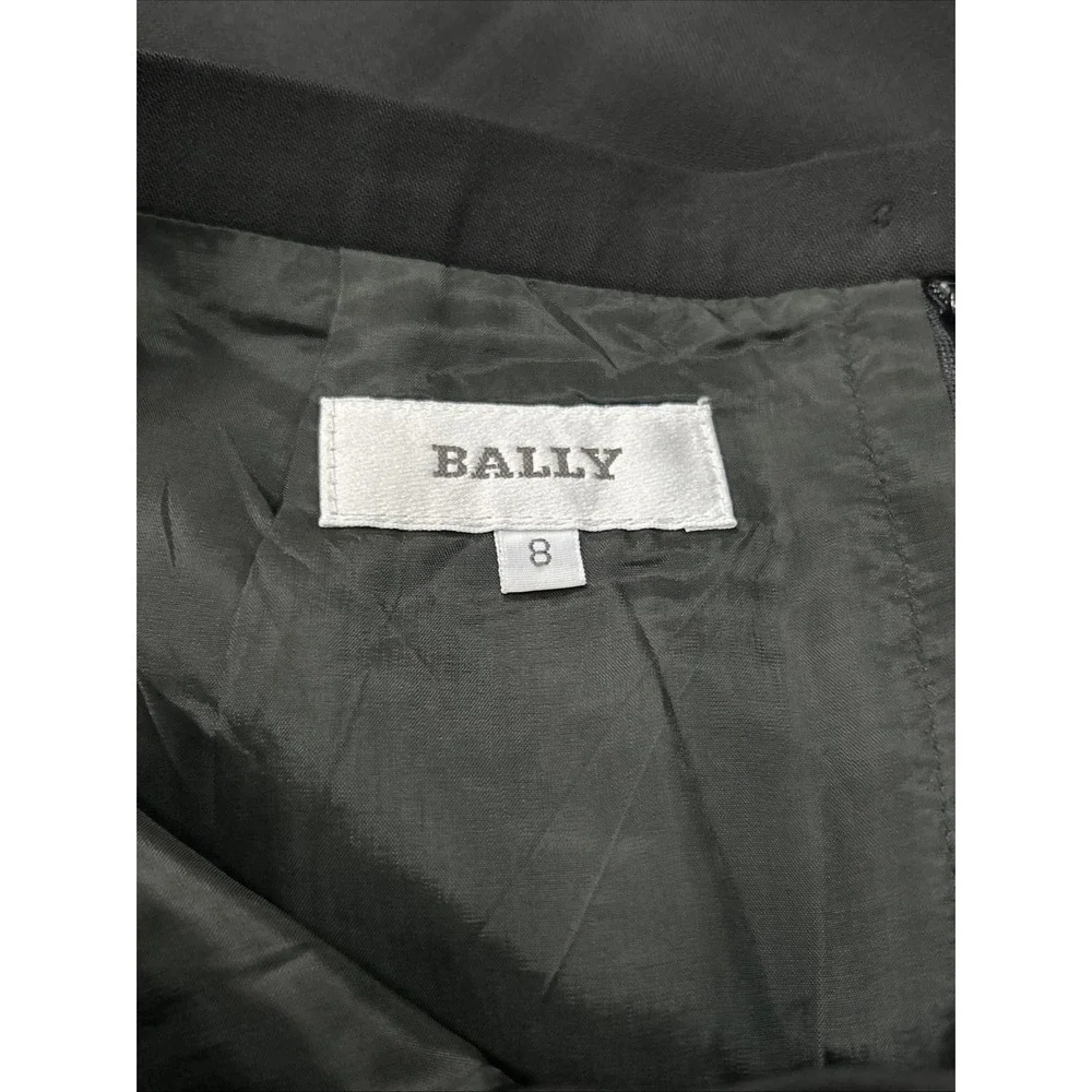 Bally Womens Skirt Straight Pencil Wool Blend Knee Length Lined Size USA 8